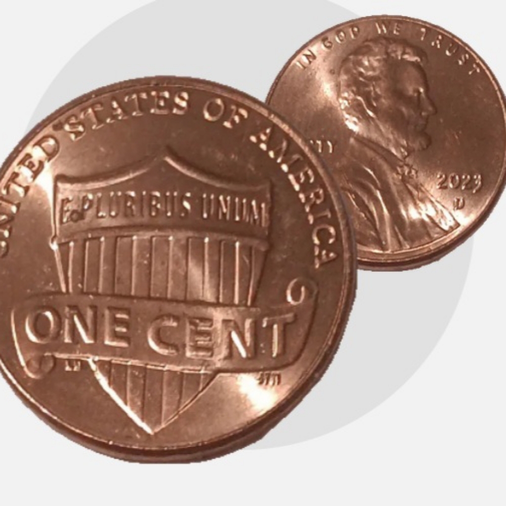 2023  D Lincoln Memorial 1 cent